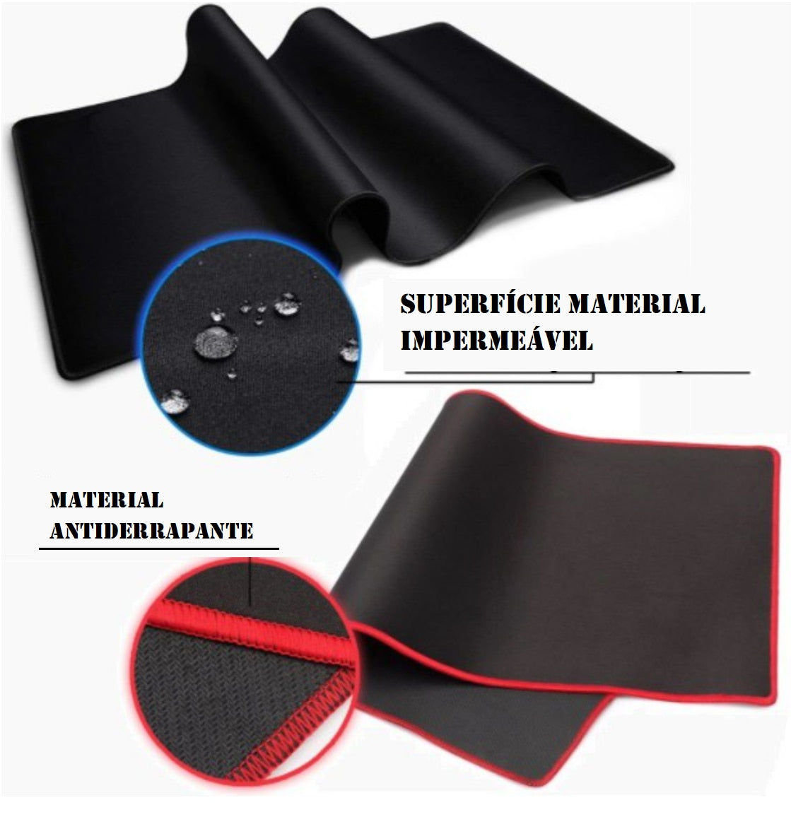 Mouse Pad Gamer Speed Extra Grande 70 X 35 /80 X 30 Borda Costurada Profissional Original Envio Imediato