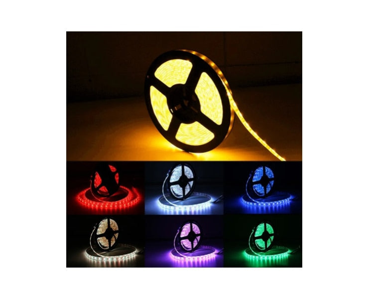 Fita Led 5050 Rgb Colorida 5mt 16 Cores + Fonte + Controle