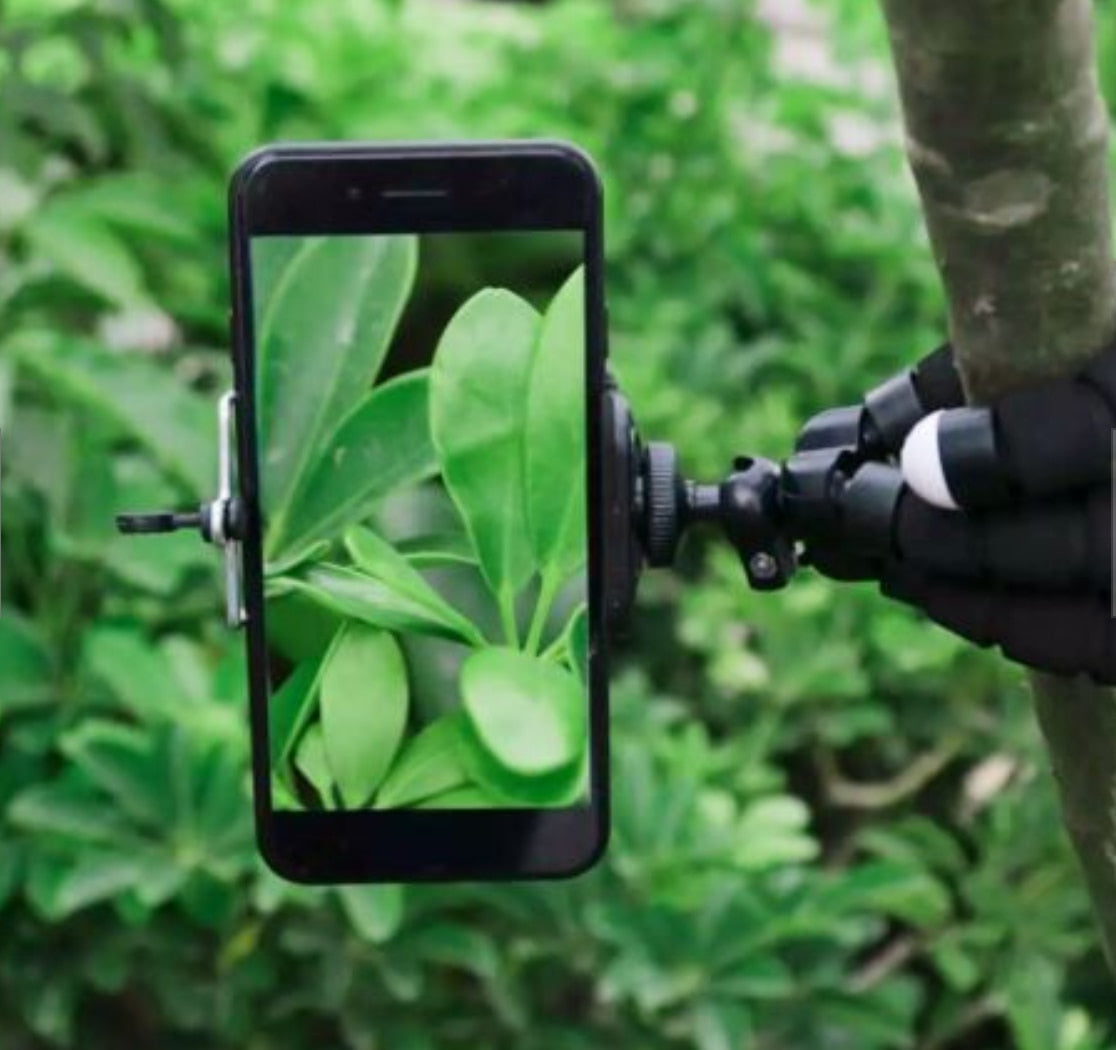 Mini Flexible Sponge Octopus Tripod for iPhone Samsung Xiaomi Huawei Mobile Phone Smartphone Tripod for Gopro 9 8 7Camera