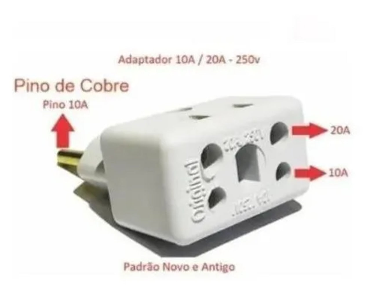 adaptador de tomada universal 20 amperes