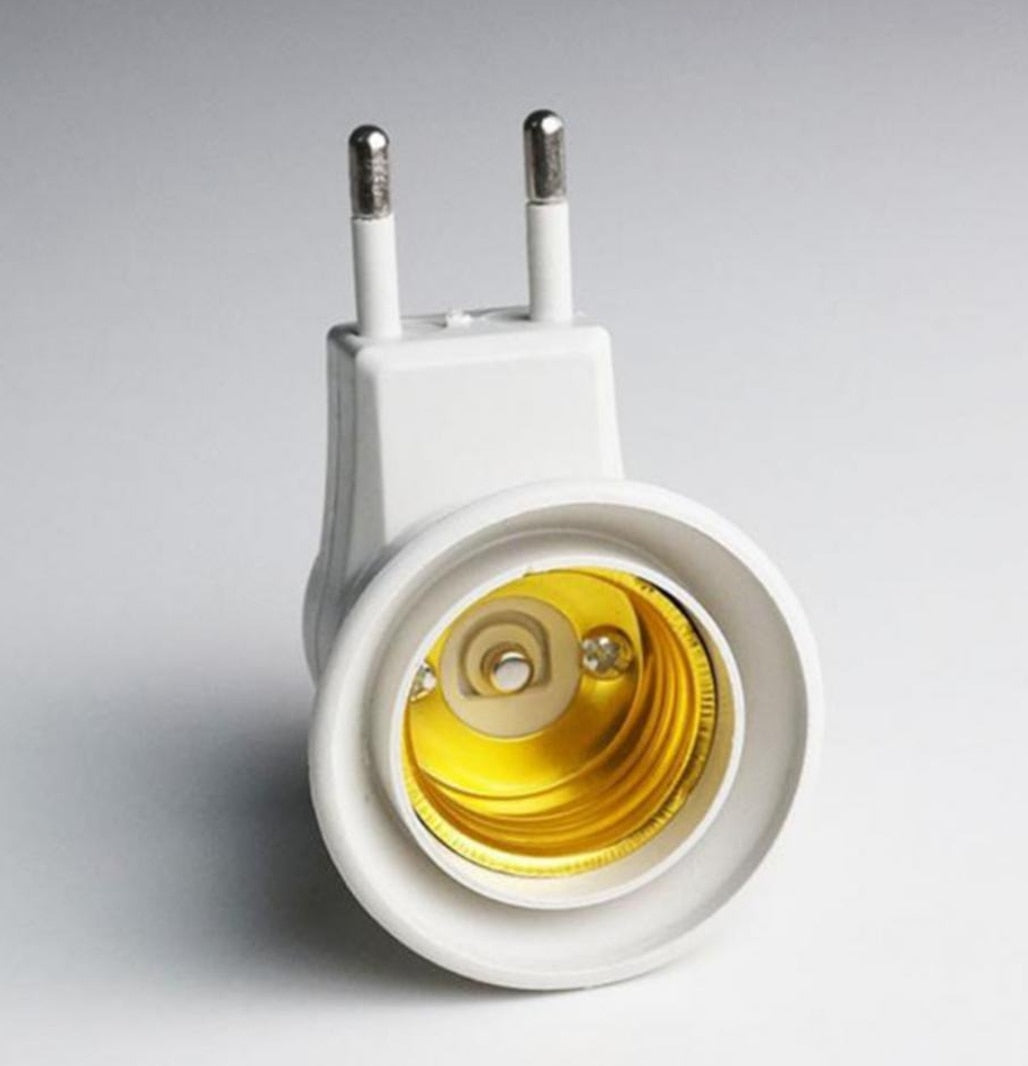Soquetes Bocal Lâmpada Tomada Tomada tomada de Chave Liga Desliga Lampada Com hum designer resistente