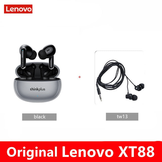 Novo Original Lenovo XT88 TWS Wireless Earphone Bluetooth 5.3 Dual