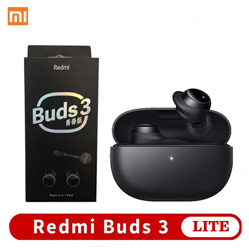 Original Xiaomi Redmi Buds 3 Youth Edition Earphone Tws Wireless Bluetooth 5.2 Gaming Headset Touch Control Earbuds 3 Lite
