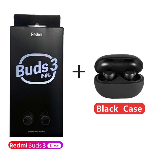 Original Xiaomi Redmi Buds 3 Youth Edition Earphone Tws Wireless Bluetooth 5.2 Gaming Headset Touch Control Earbuds 3 Lite