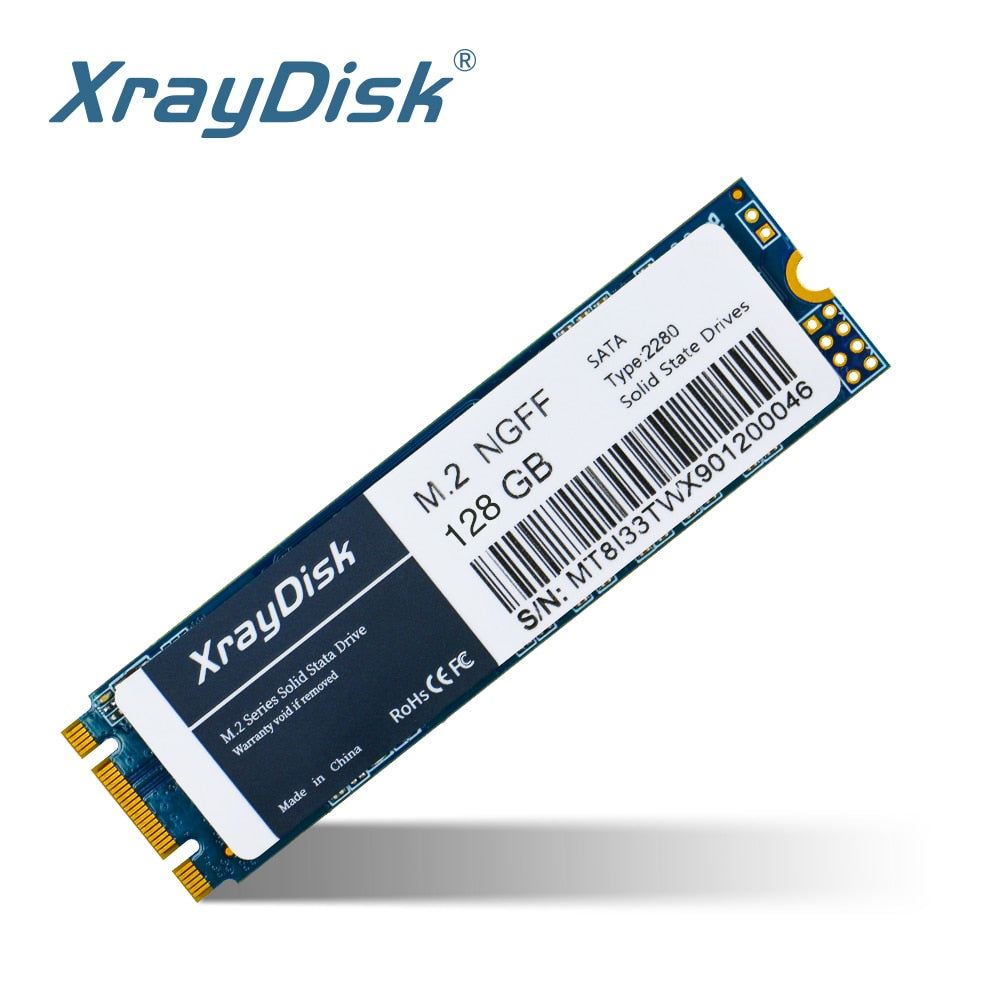 XrayDisk M.2 Sata3 Ssd 120GB 128GB 240GB 256GB 480GB Hdd Ngff 2280mm Disco Duro para PC e Laptop