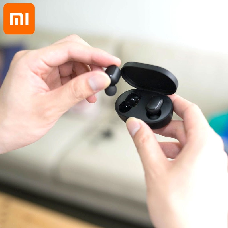 Original Xiaomi Redmi Airdots 2 Fone Bluetooth Earphones Wireless Bluetooth Headset with Mic Wireless Headphones Airdots Earbuds