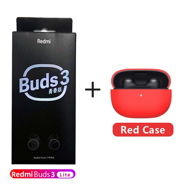 Original Xiaomi Redmi Buds 3 Youth Edition Earphone Tws Wireless Bluetooth 5.2 Gaming Headset Touch Control Earbuds 3 Lite