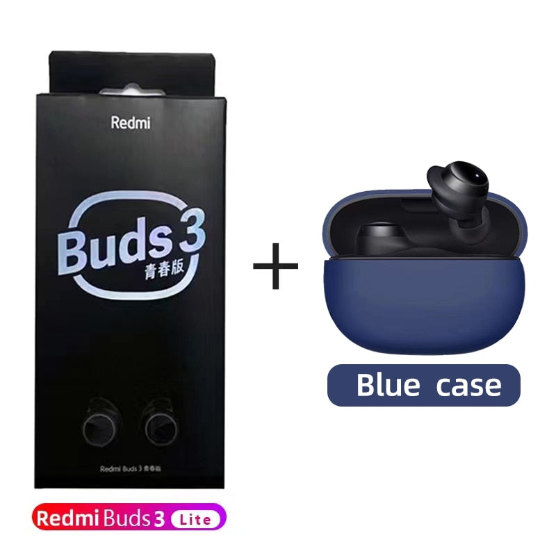 Original Xiaomi Redmi Buds 3 Youth Edition Earphone Tws Wireless Bluetooth 5.2 Gaming Headset Touch Control Earbuds 3 Lite