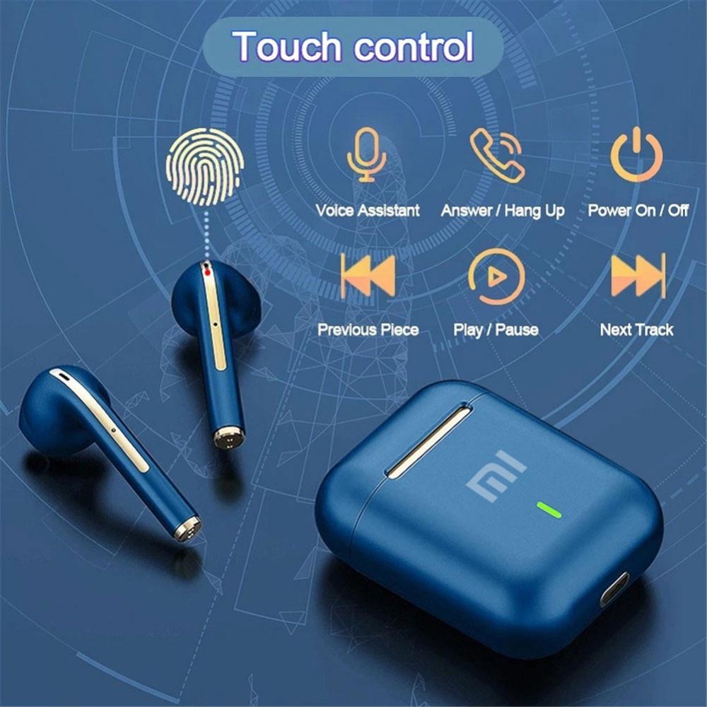Xiaomi Stereo Earbuds Bluetooth V5.1 Wireless Headphone TWS Sports Headset com Mic