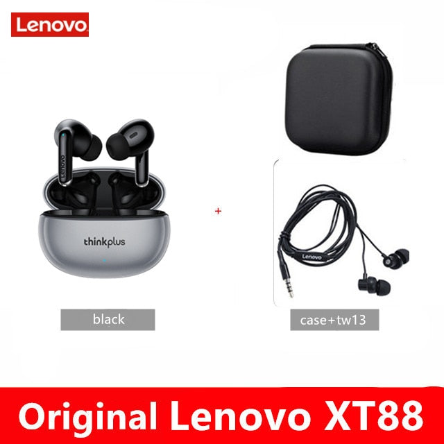 Novo Original Lenovo XT88 TWS Wireless Earphone Bluetooth 5.3 Dual