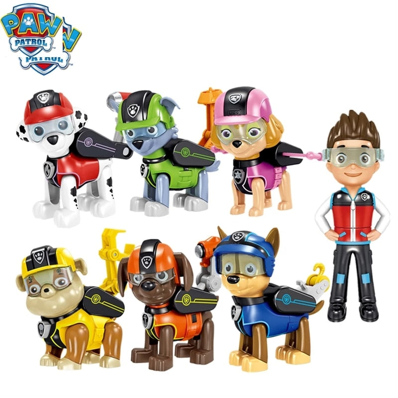 Paw Patrol bonecos 7 peças