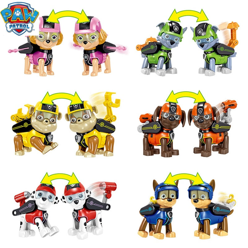 Paw Patrol bonecos 7 peças